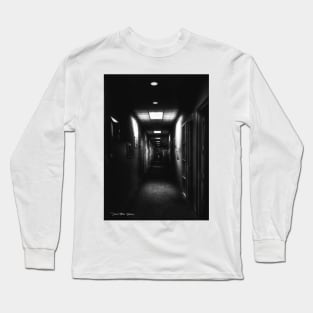 The Dentist Office - Black And White Long Sleeve T-Shirt